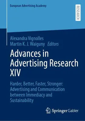 Waiguny / Vignolles |  Advances in Advertising Research XIV | Buch |  Sack Fachmedien