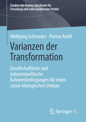 Schroeder / Ranft |  Varianzen der Transformation | eBook | Sack Fachmedien