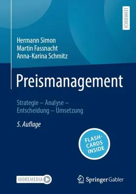 Simon / Schmitz / Fassnacht |  Preismanagement | Buch |  Sack Fachmedien