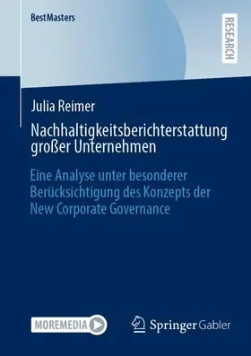 Reimer |  Nachhaltigkeitsberichterstattung großer Unternehmen | Buch |  Sack Fachmedien