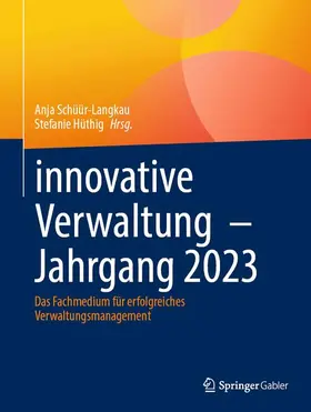 Hüthig / Schüür-Langkau |  innovative Verwaltung  ¿ Jahrgang 2023 | Buch |  Sack Fachmedien