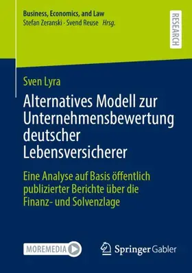 Lyra |  Alternatives Modell zur Unternehmensbewertung deutscher Lebensversicherer | Buch |  Sack Fachmedien