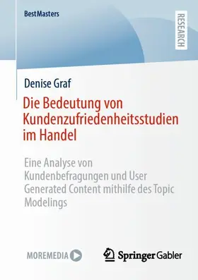 Graf |  Die Bedeutung von Kundenzufriedenheitsstudien im Handel | Buch |  Sack Fachmedien