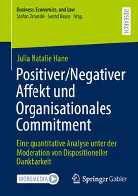 Hane |  Positiver/Negativer Affekt und Organisationales Commitment | Buch |  Sack Fachmedien