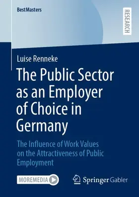 Renneke |  The Public Sector as an Employer of Choice in Germany | Buch |  Sack Fachmedien