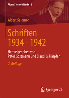 Gostmann / Salomon / Härpfer |  Schriften 1934 - 1942 | eBook | Sack Fachmedien