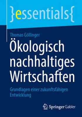 Göllinger |  Ökologisch nachhaltiges Wirtschaften | eBook | Sack Fachmedien