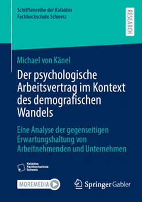 von Känel |  Der psychologische Arbeitsvertrag im Kontext des demografischen Wandels | eBook | Sack Fachmedien