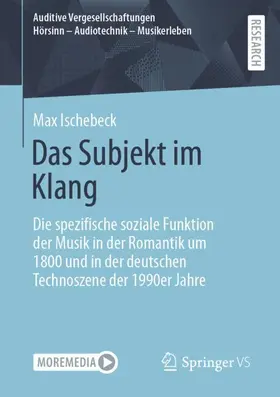 Ischebeck |  Das Subjekt im Klang | Buch |  Sack Fachmedien