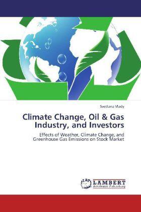 Vlady |  Climate Change, Oil & Gas Industry, and Investors | Buch |  Sack Fachmedien