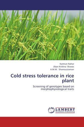 Nahar / Biswas / Shamsuzzaman |  Cold stress tolerance in rice plant | Buch |  Sack Fachmedien