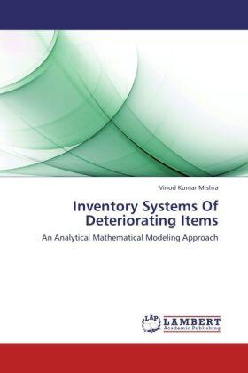 Mishra |  Inventory Systems Of Deteriorating Items | Buch |  Sack Fachmedien