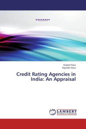 Kaur |  Credit Rating Agencies in India: An Appraisal | Buch |  Sack Fachmedien