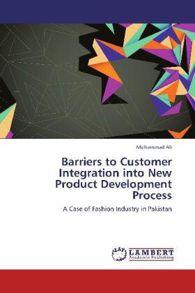 Ali |  Barriers to Customer Integration into New Product Development Process | Buch |  Sack Fachmedien