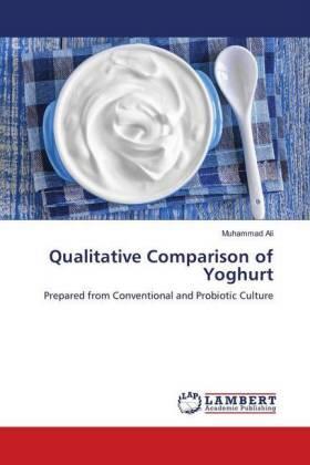 Ali |  Qualitative Comparison of Yoghurt | Buch |  Sack Fachmedien