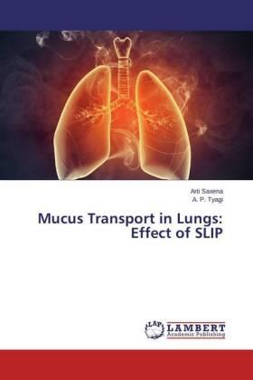 Saxena / Tyagi |  Mucus Transport in Lungs: Effect of SLIP | Buch |  Sack Fachmedien