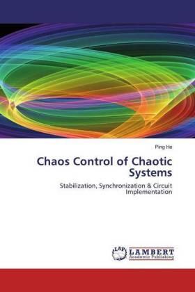He |  Chaos Control of Chaotic Systems | Buch |  Sack Fachmedien