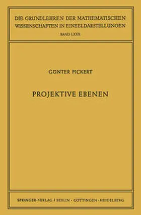 Pickert |  Projektive Ebenen | eBook | Sack Fachmedien