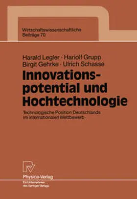 Legler / Grupp / Gehrke |  Innovationspotential und Hochtechnologie | eBook | Sack Fachmedien