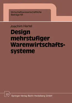 Hertel |  Design mehrstufiger Warenwirtschaftssysteme | eBook | Sack Fachmedien