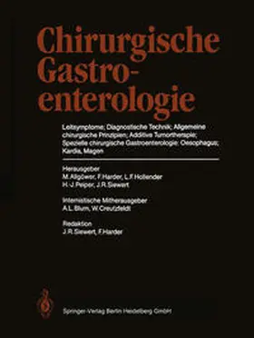 Allgöwer / Harder / Hollender |  Chirurgische Gastroenterologie | eBook | Sack Fachmedien