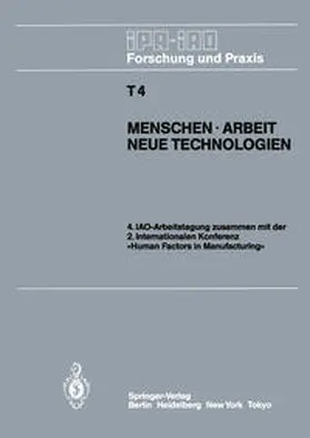 Bullinger |  Menschen · Arbeit Neue Technologien | eBook | Sack Fachmedien