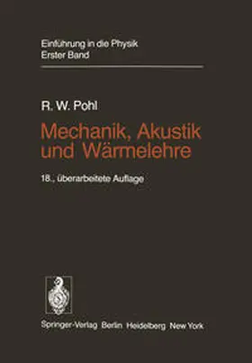 Pohl |  Mechanik, Akustik und Wärmelehre | eBook | Sack Fachmedien