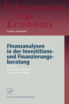 Schneider | Finanzanalysen in der Investitions- und Finanzierungsberatung | E-Book | sack.de