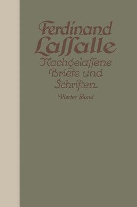 Mayer / Lassalle |  Lassalles Briefwechsel mit Gräfin Sophie von Hat¿feldt | Buch |  Sack Fachmedien