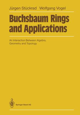 Vogel / Stückrad |  Buchsbaum Rings and Applications | Buch |  Sack Fachmedien