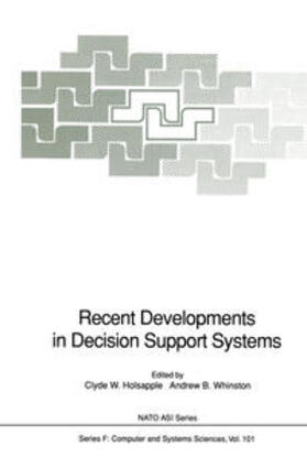 Holsapple / Whinston |  Recent Developments in Decision Support Systems | eBook | Sack Fachmedien