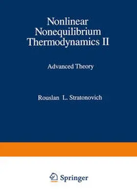 Stratonovich |  Nonlinear Nonequilibrium Thermodynamics II | eBook | Sack Fachmedien