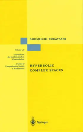 Kobayashi |  Hyperbolic Complex Spaces | eBook | Sack Fachmedien