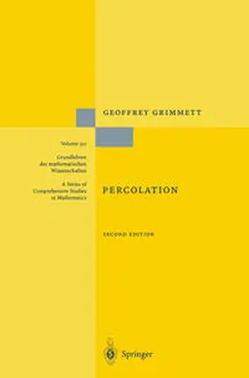 Grimmett |  Percolation | eBook | Sack Fachmedien