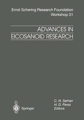 Perez / Serhan |  Advances in Eicosanoid Research | Buch |  Sack Fachmedien