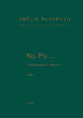 Hettwer |  Np, Pu… Transuranium Elements | eBook | Sack Fachmedien