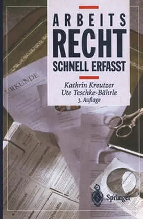 Kreutzer / Teschke-Bährle |  Arbeitsrecht | eBook | Sack Fachmedien