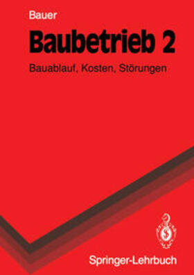 Bauer |  Baubetrieb 2 | eBook | Sack Fachmedien