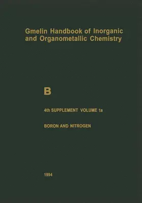 Barton / Faust / Niedenzu |  B Boron Compounds | Buch |  Sack Fachmedien