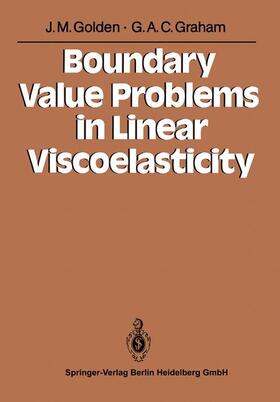 Graham / Golden |  Boundary Value Problems in Linear Viscoelasticity | Buch |  Sack Fachmedien