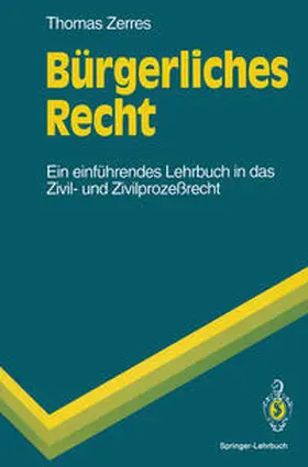 Zerres |  Bürgerliches Recht | eBook | Sack Fachmedien