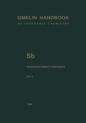 Wieber / Mirbach |  Sb Organoantimony Compounds Part 4 | Buch |  Sack Fachmedien