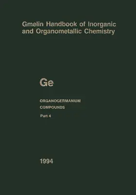 Drake / Krüerke / Siebert |  Ge Organogermanium Compounds | Buch |  Sack Fachmedien