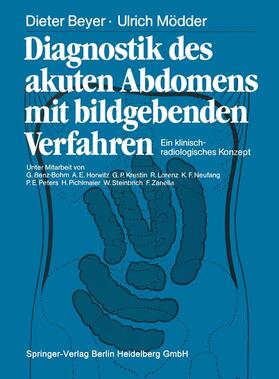 Mödder / Beyer |  Diagnostik des akuten Abdomens mit bildgebenden Verfahren | Buch |  Sack Fachmedien