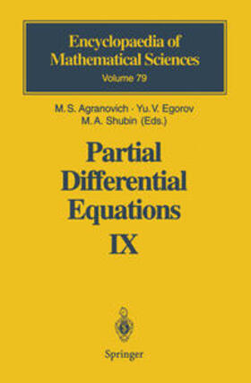 Agranovich / Egorov / Shubin |  Partial Differential Equations IX | eBook | Sack Fachmedien