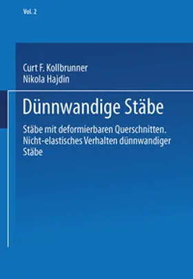 Hajdin / Kollbrunner |  Dünnwandige Stäbe | Buch |  Sack Fachmedien