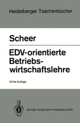 Scheer |  EDV-orientierte Betriebswirtschaftslehre | eBook | Sack Fachmedien