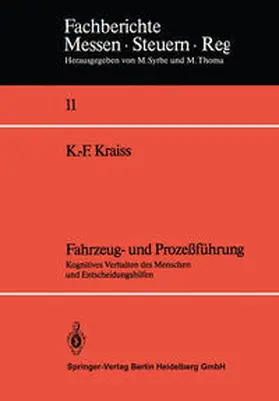 Kraiss |  Fahrzeug- und Prozeßführung | eBook | Sack Fachmedien