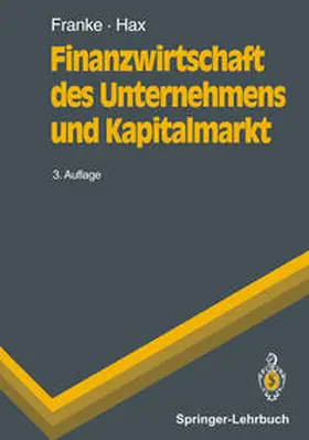 Franke / Hax |  Finanzwirtschaft des Unternehmens und Kapitalmarkt | eBook | Sack Fachmedien