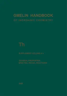 Behrens / Keim / Bickel |  Th Thorium | Buch |  Sack Fachmedien